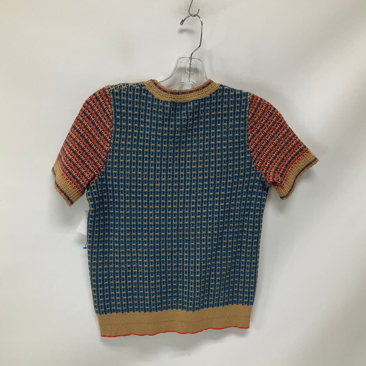 Sweater Short Sleeve By Anthropologie In Brown, Size: S