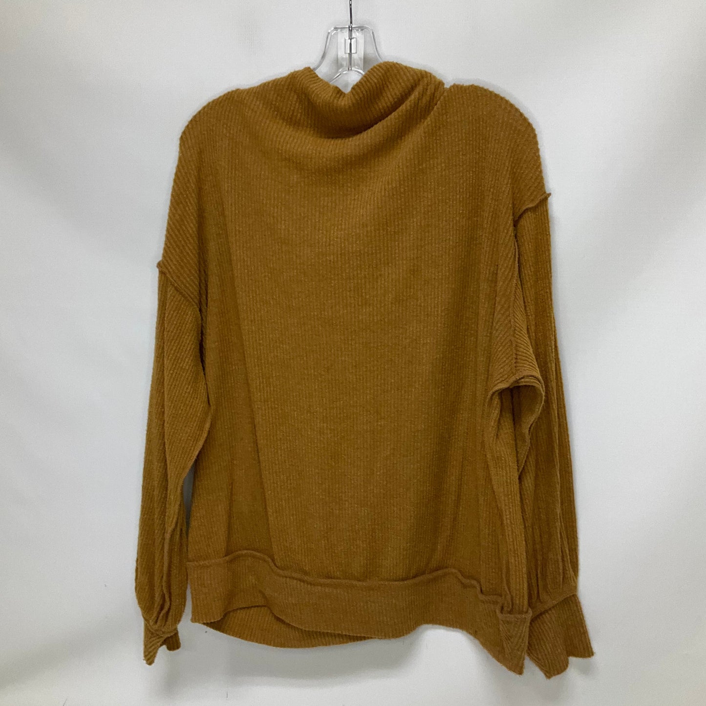 Top Long Sleeve By We The Free In Brown, Size: Xs