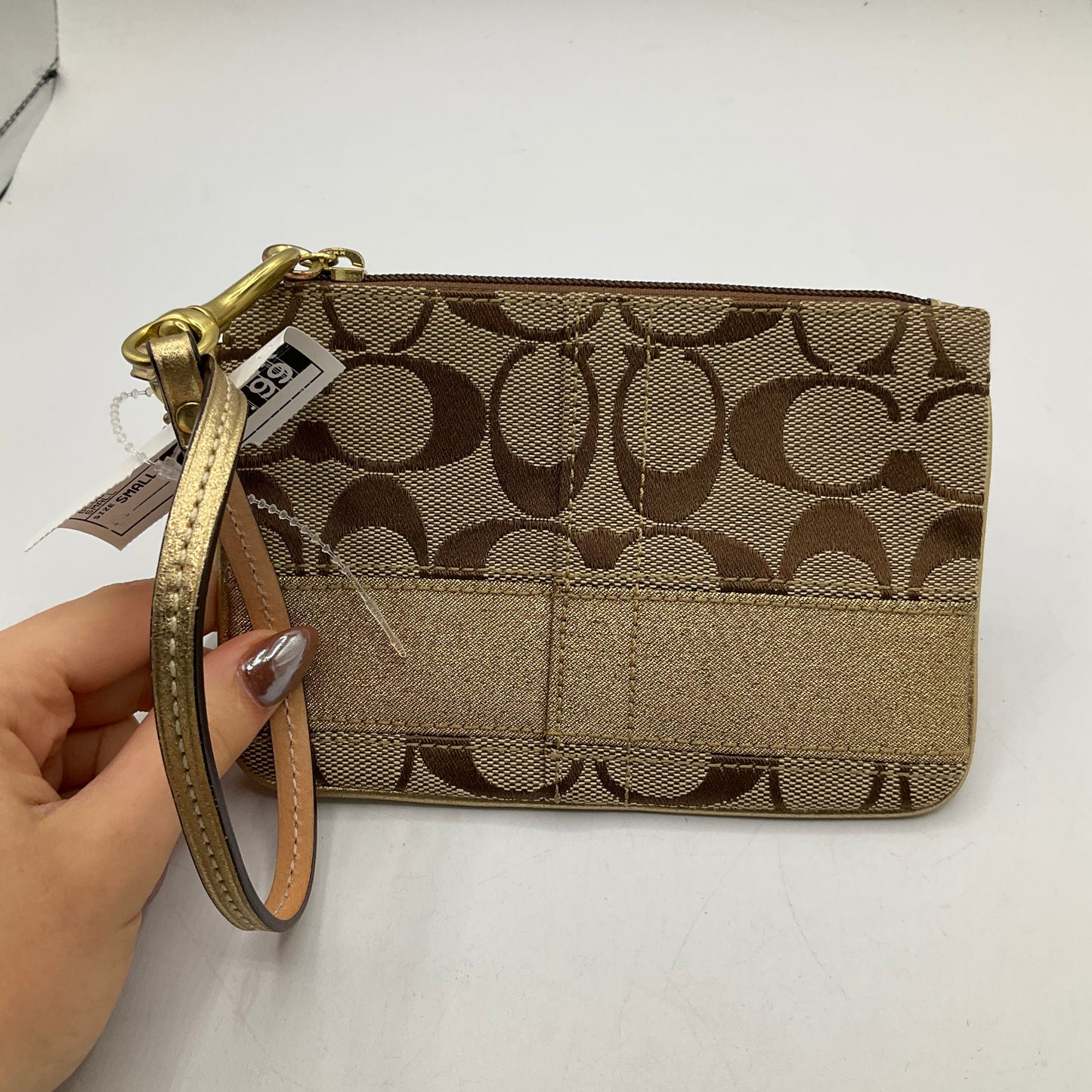 Wristlet Designer By Coach, Size: Small