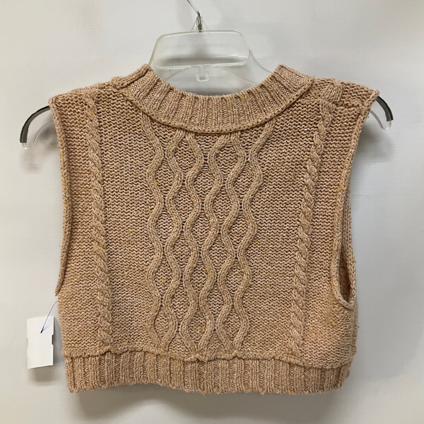 Vest Sweater By Urban Outfitters In Tan, Size: M