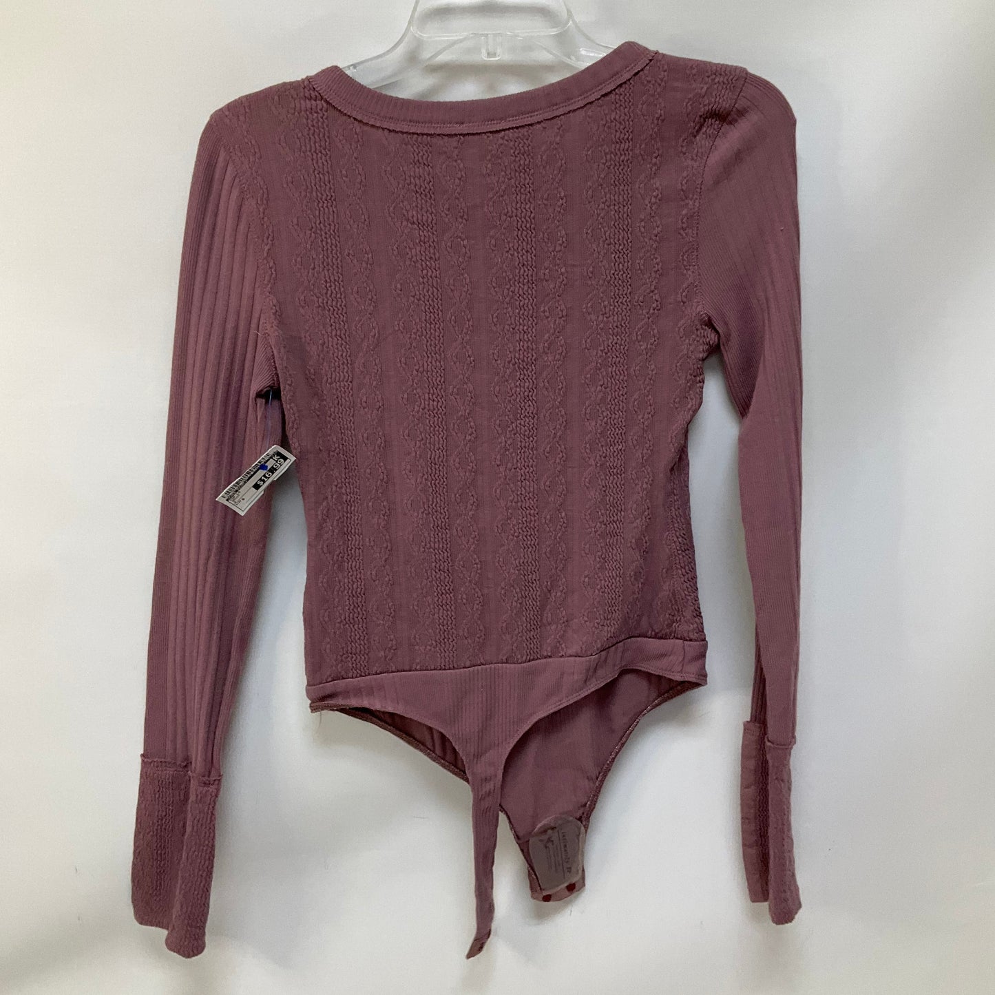 Top Long Sleeve By Free People In Mauve, Size: S