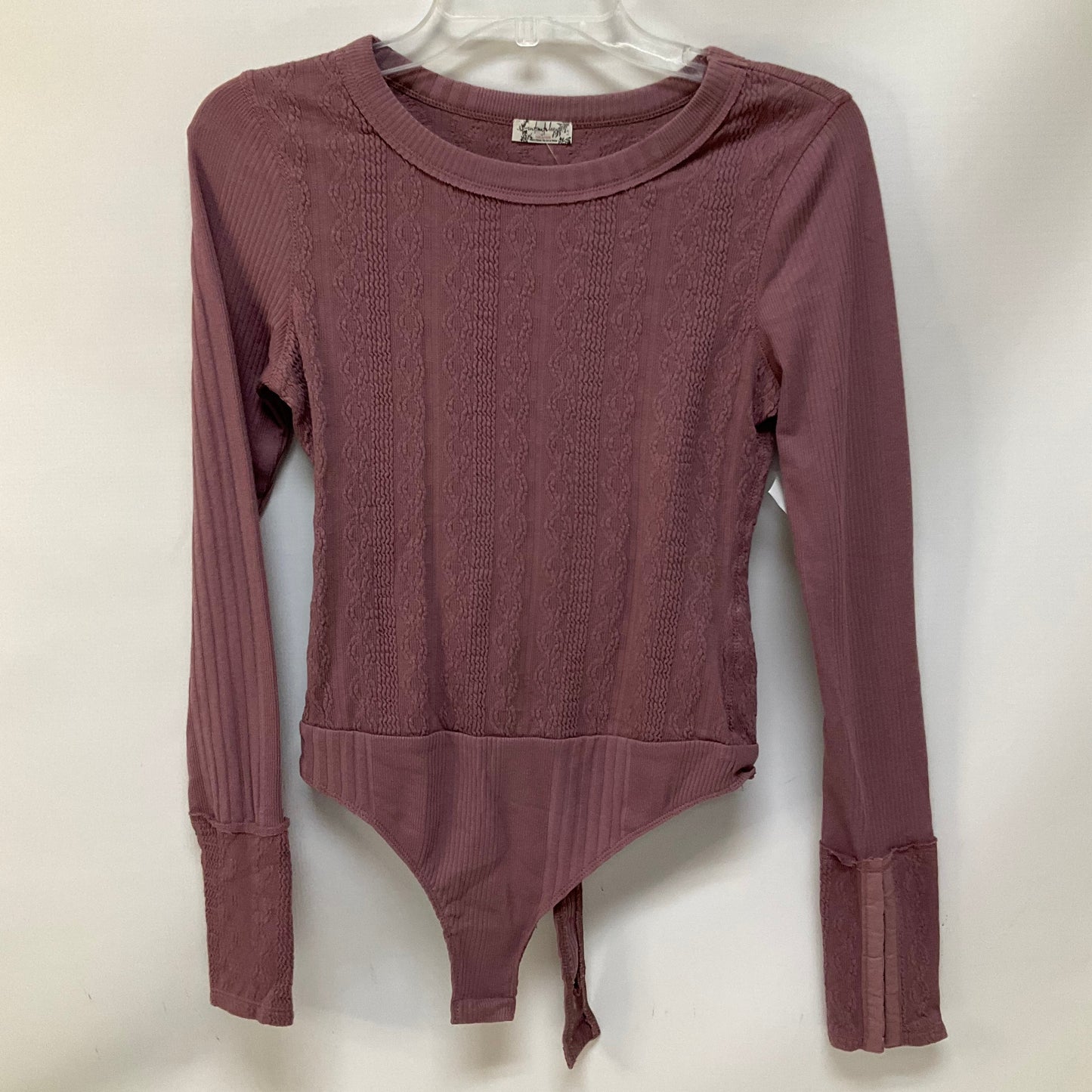 Top Long Sleeve By Free People In Mauve, Size: S