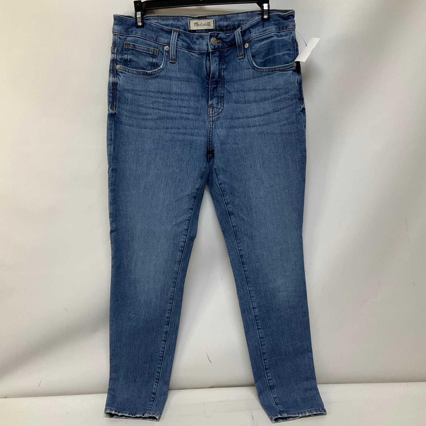 Jeans Skinny By Madewell In Blue Denim, Size: 8l