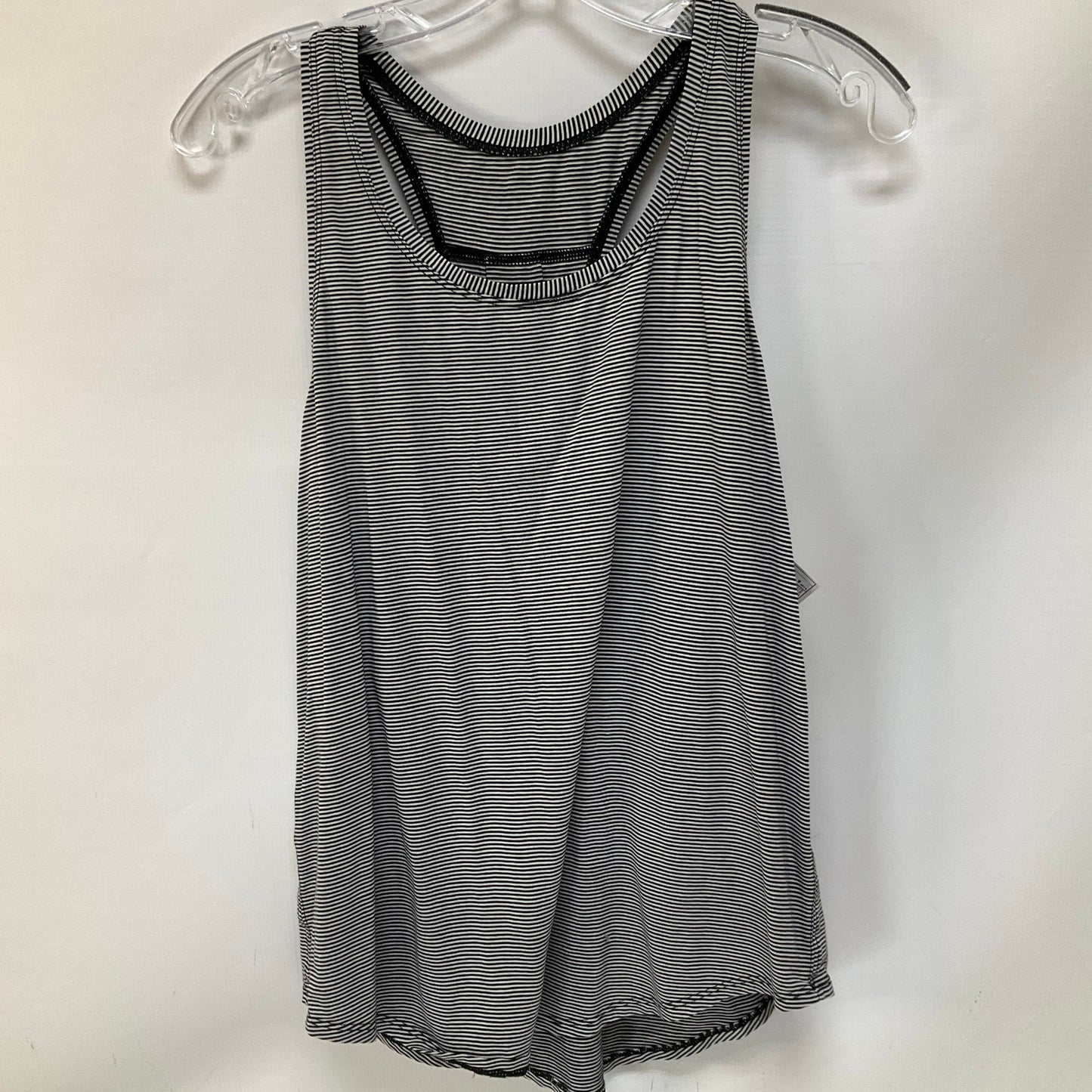 Athletic Tank Top By Lululemon In Striped Pattern, Size: 8