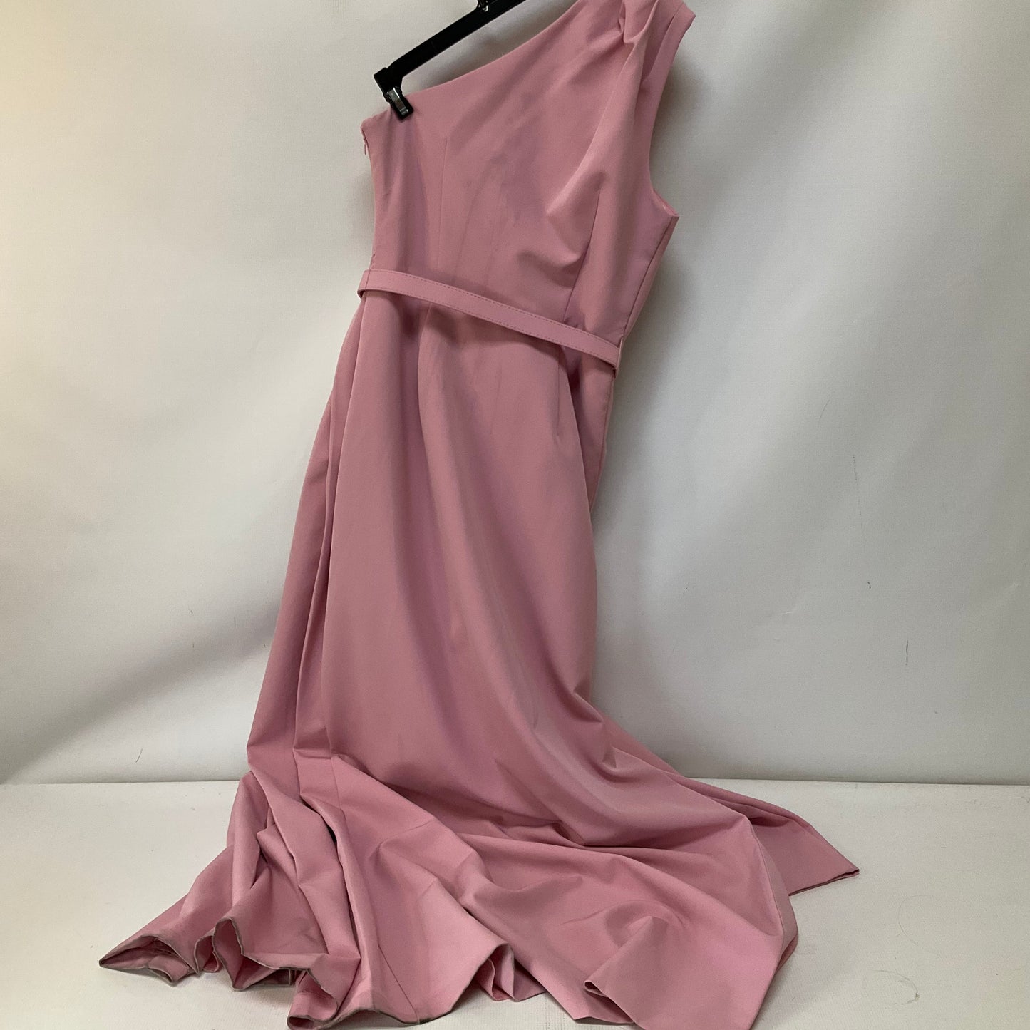 Dress Casual Maxi By Kay Unger In Pink, Size: 4