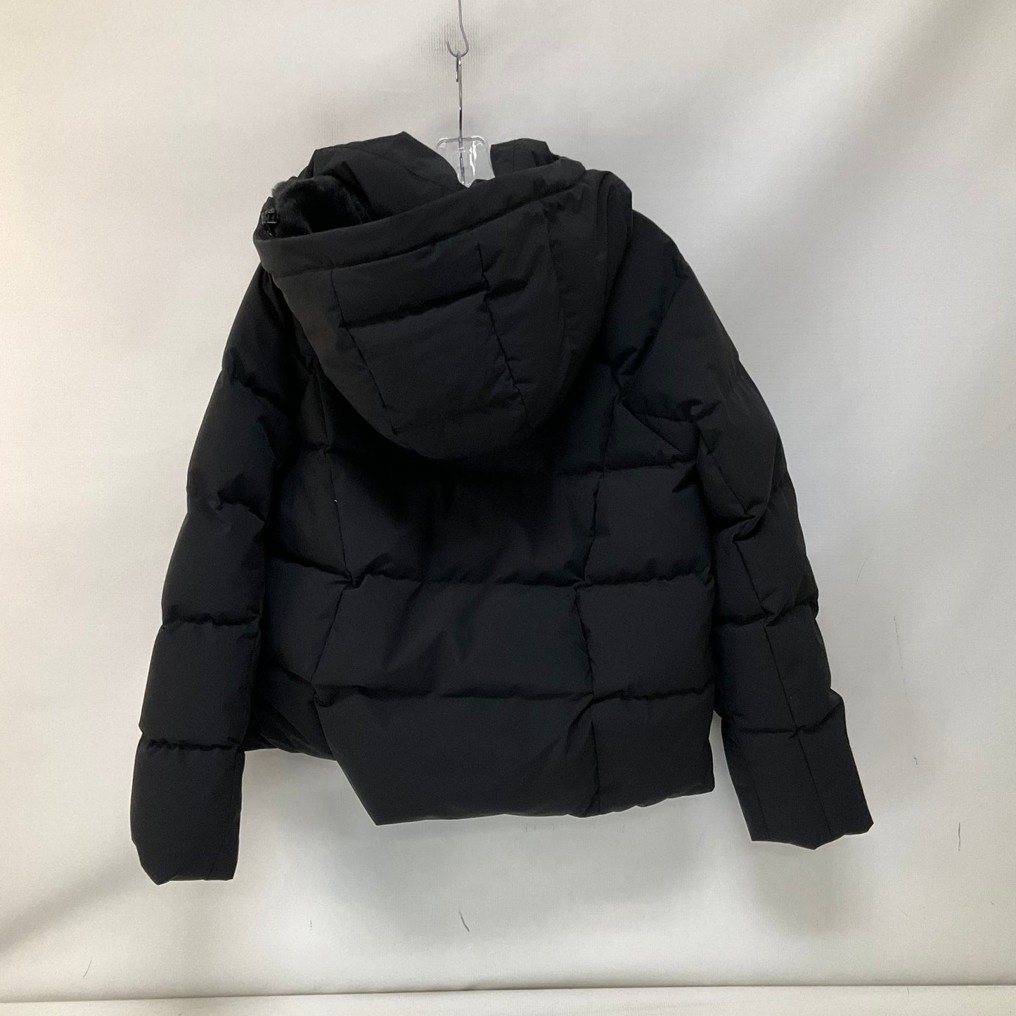 Jacket Puffer & Quilted By Lands End In Black, Size: L