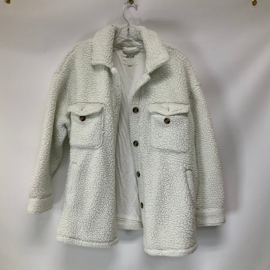 Jacket Fleece By Aerie In White, Size: M