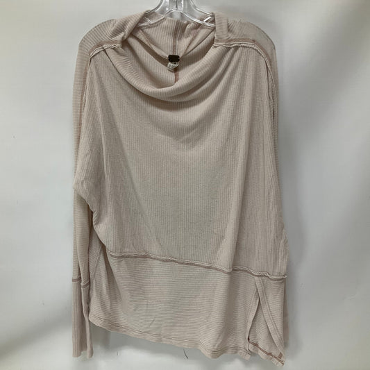 Top Long Sleeve By We The Free In Cream, Size: M