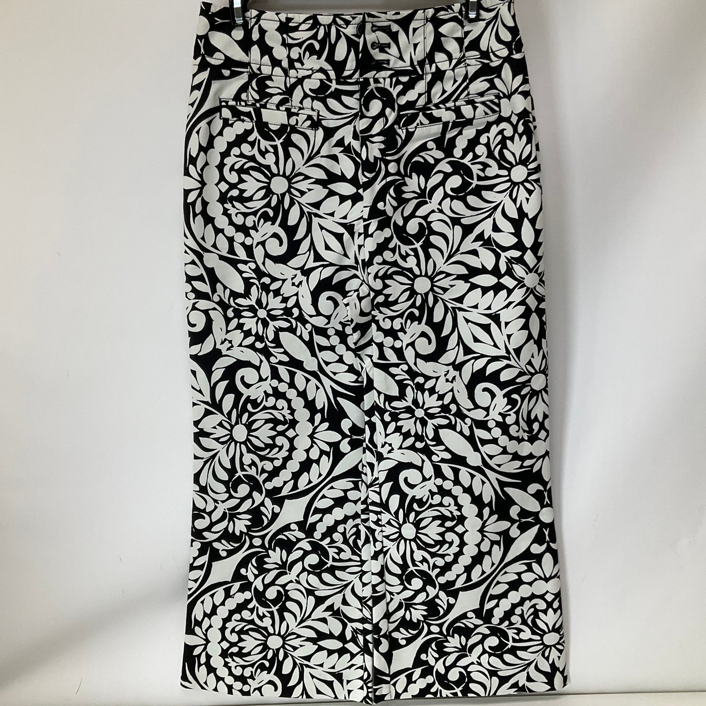 Pants Wide Leg By Maeve In Black & White, Size: 6