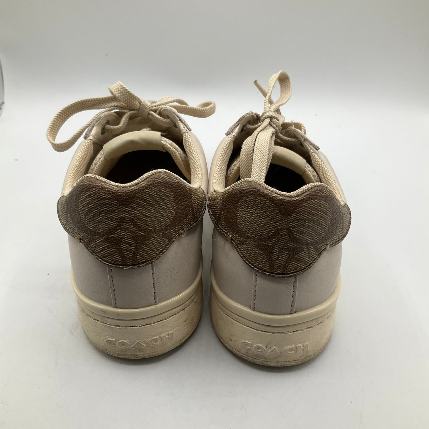 Shoes Designer By Coach In Cream, Size: 6