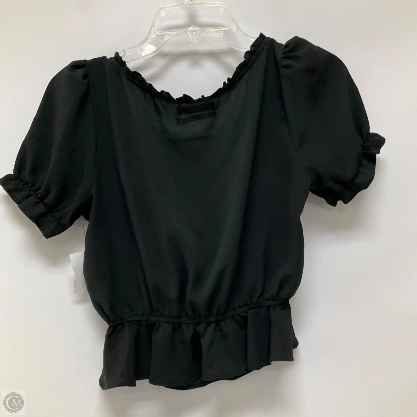 Top Short Sleeve By Urban Outfitters In Black, Size: M