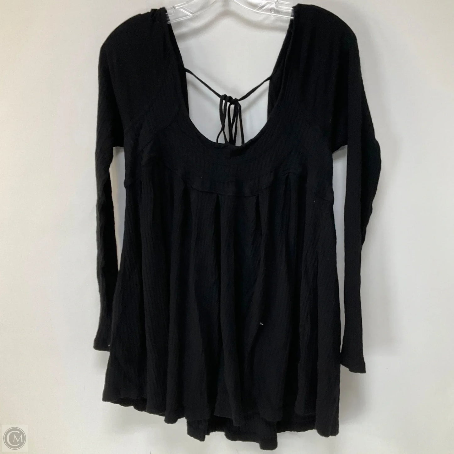 Top Long Sleeve By Free People In Black, Size: Xs