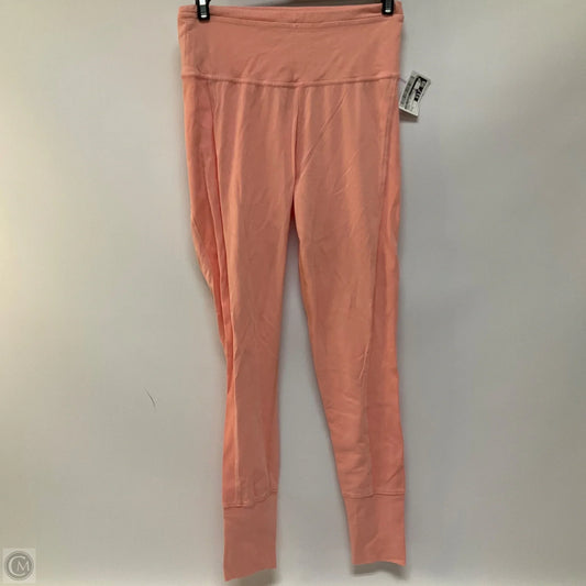 Athletic Leggings By Free People In Peach, Size: S