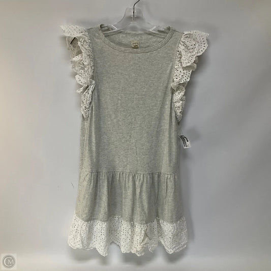 Dress Casual Short By Rebecca Taylor In Grey, Size: S