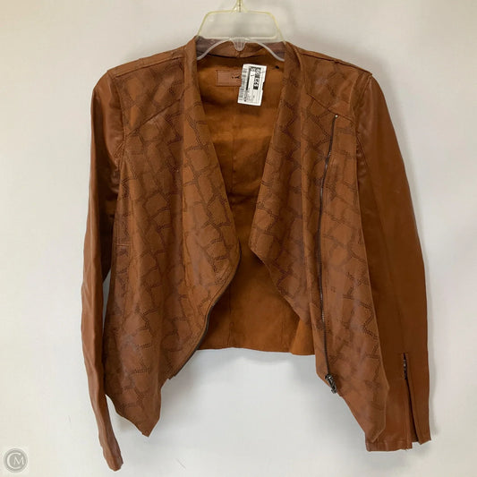 Jacket Moto By Blanknyc In Brown, Size: Xs