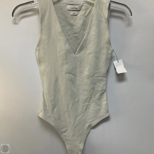 Bodysuit By Babaton In White, Size: Xxs