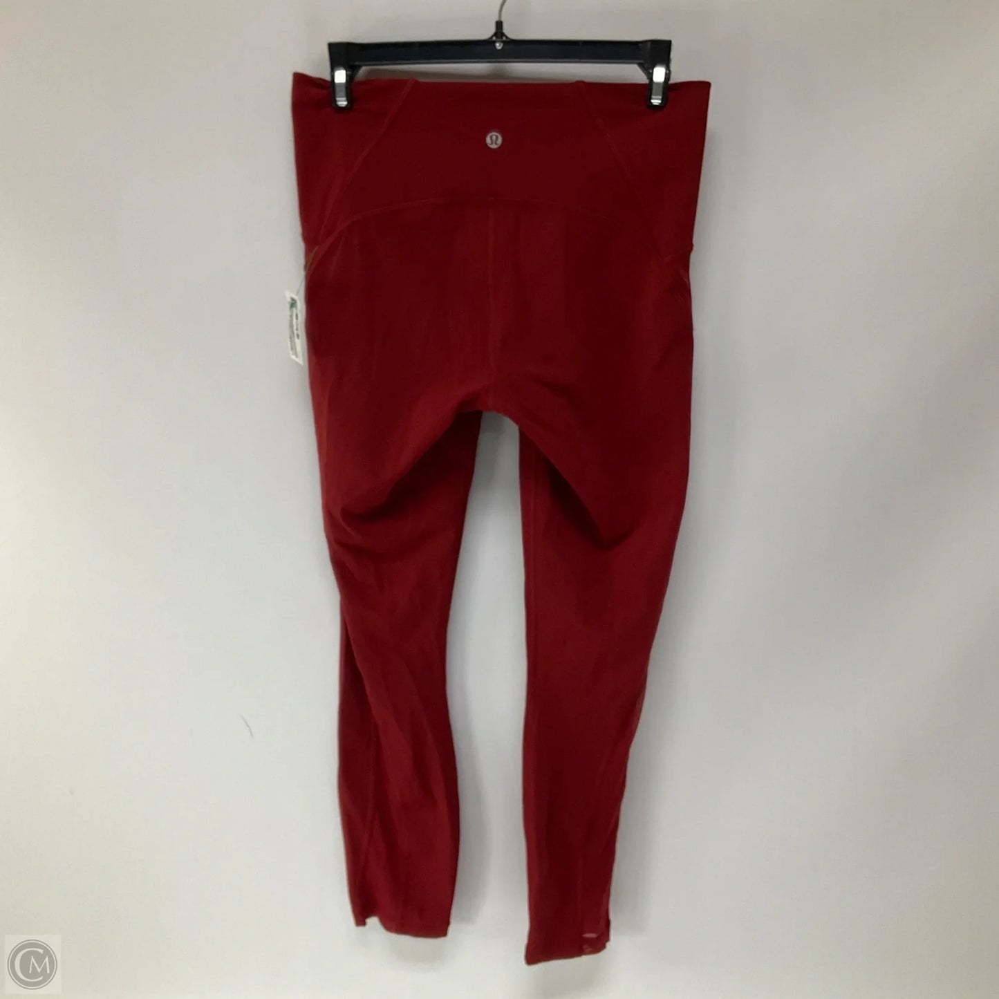 Athletic Leggings By Lululemon In Red, Size: 8