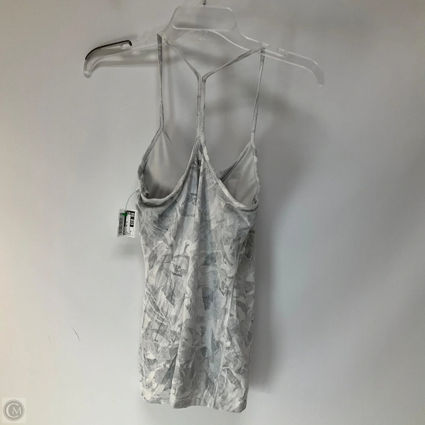 Athletic Tank Top By Lululemon In Grey, Size: 10