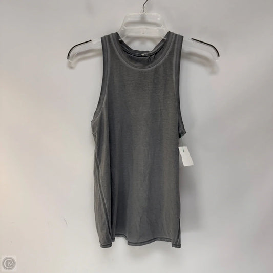 Athletic Tank Top By Lululemon In Grey, Size: S