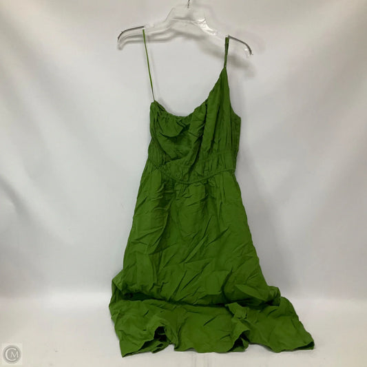 Dress Casual Midi By Abercrombie And Fitch In Green, Size: Xl