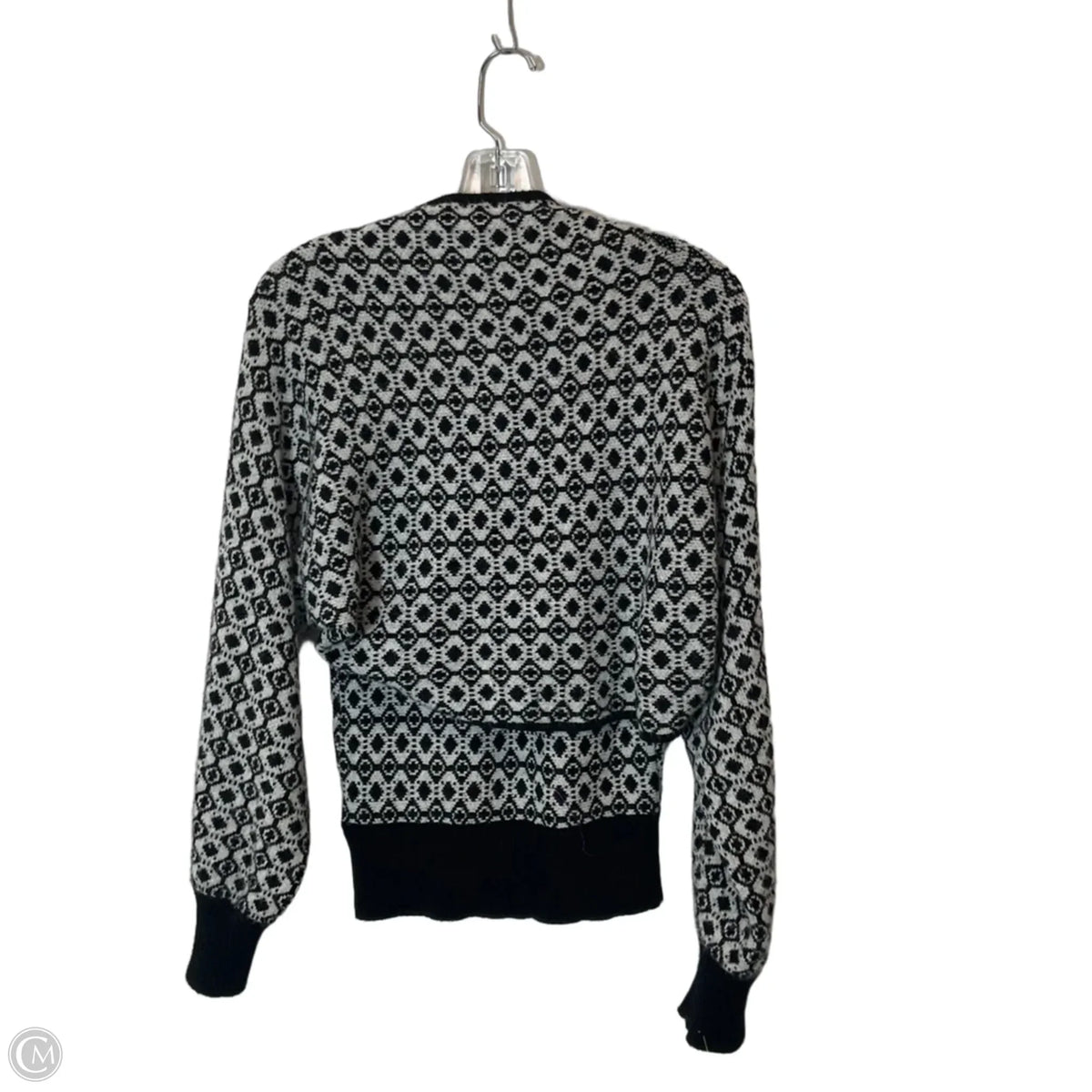 Sweater 2pc By Maeve In Black & White, Size: Xs