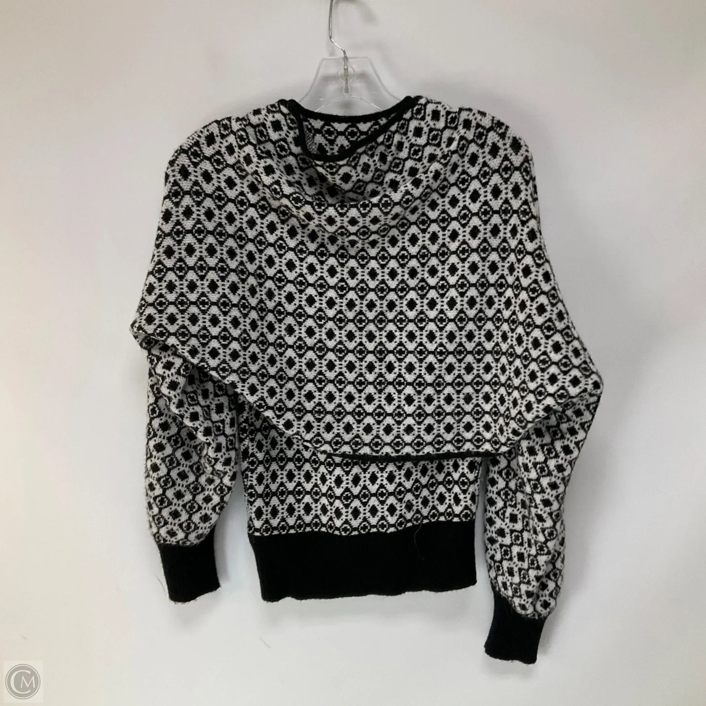 Sweater 2pc By Maeve In Black & White, Size: Xs