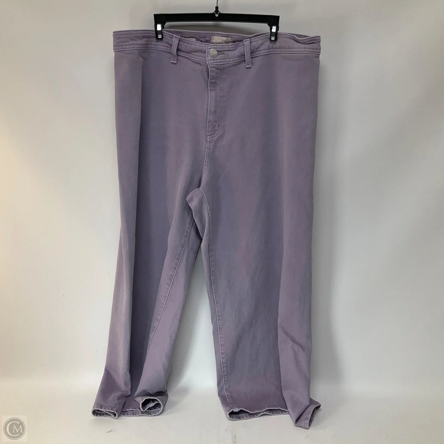 Jeans Wide Leg By Universal Thread In Purple Denim, Size: 18