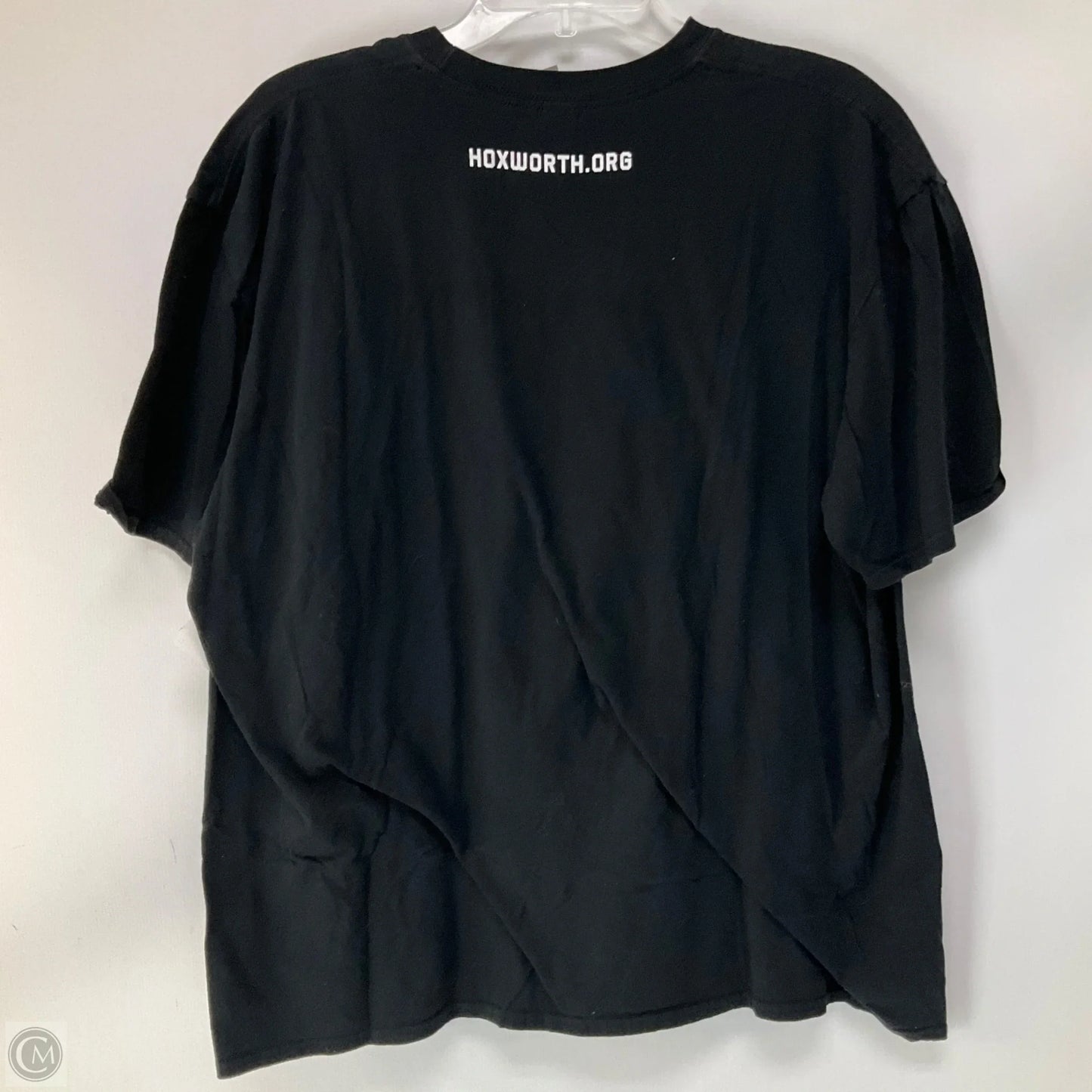 Athletic Top Short Sleeve By Gildan In Black & Orange, Size: 2x