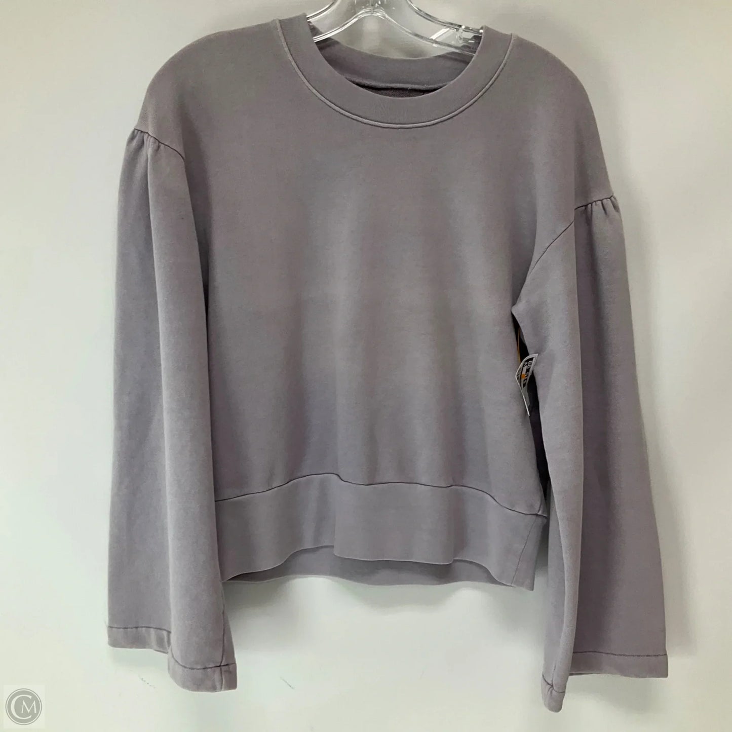 Sweatshirt Crewneck By Madewell In Purple, Size: S