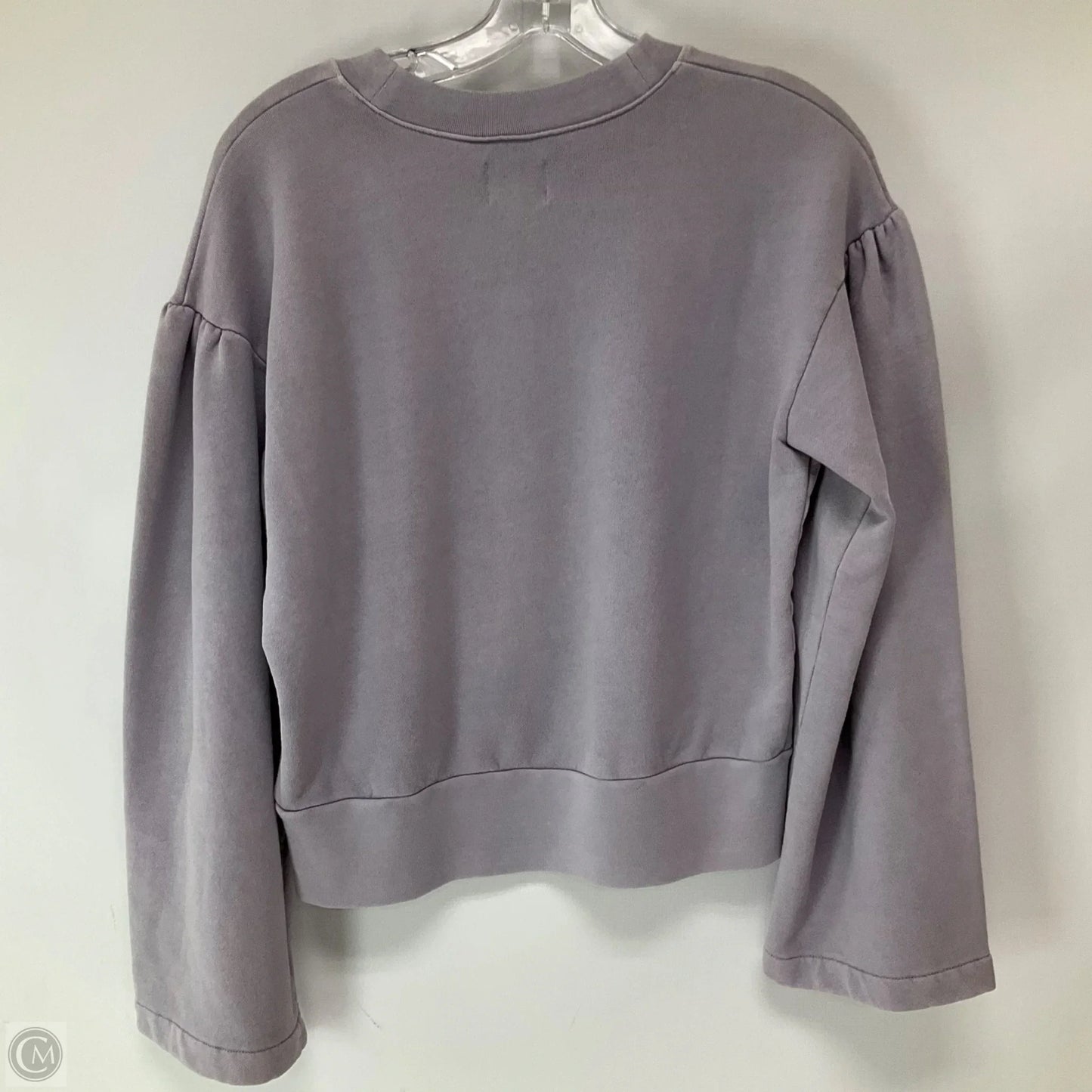 Sweatshirt Crewneck By Madewell In Purple, Size: S