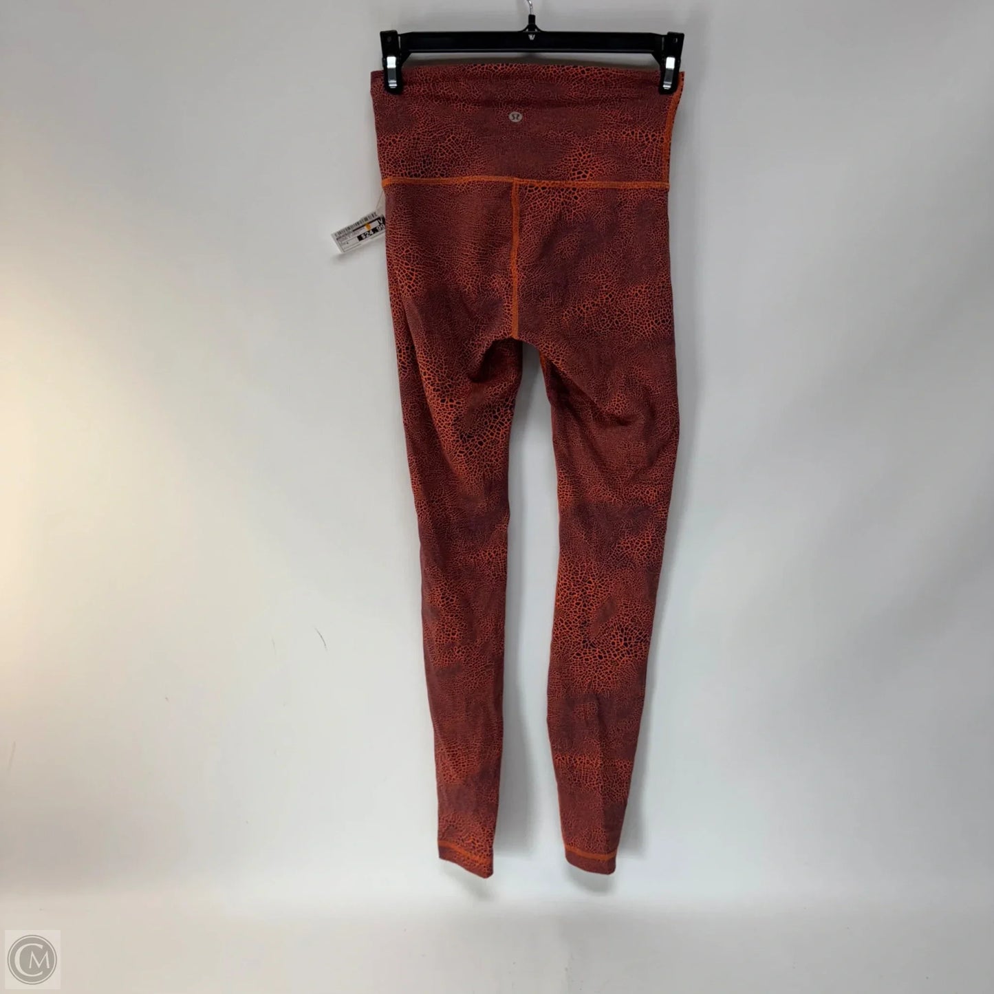 Athletic Leggings By Lululemon In Orange & Purple, Size: 4