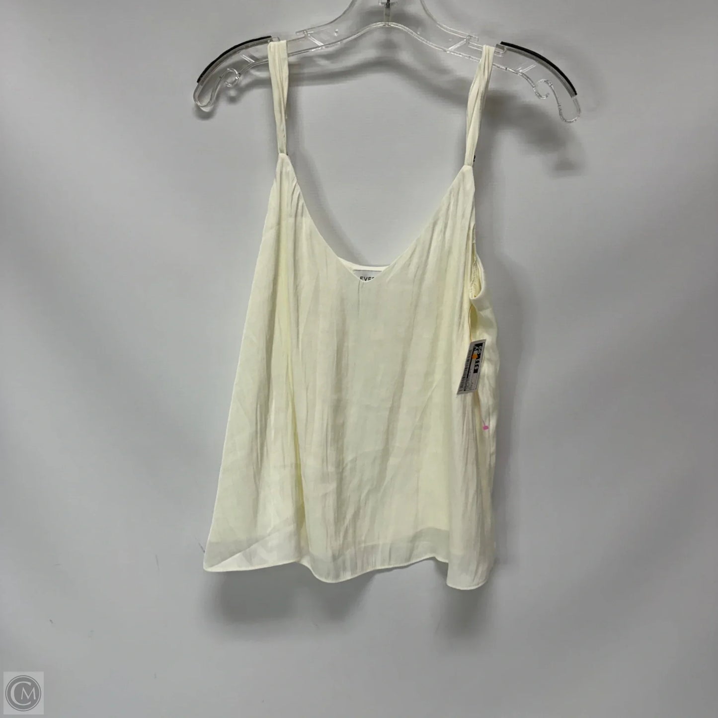 Top Sleeveless By Evereve In Ivory, Size: S