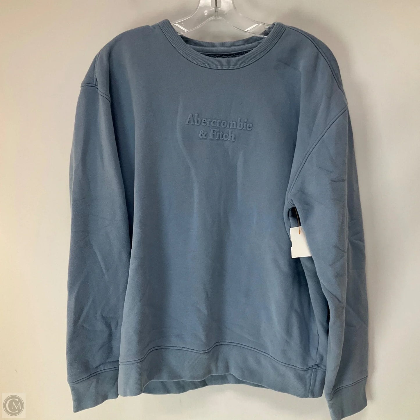 Sweatshirt Crewneck By Abercrombie And Fitch In Blue, Size: M
