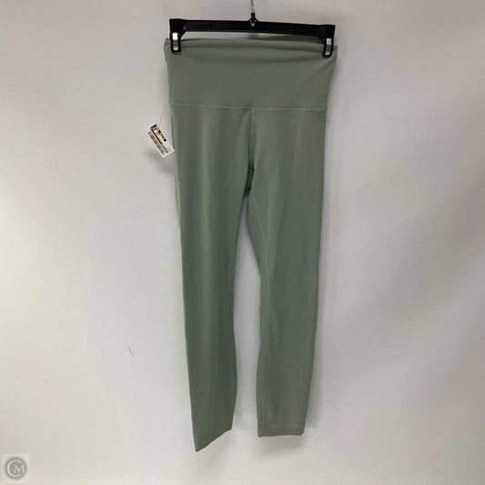 Athletic Leggings By Lululemon In Green, Size: 4