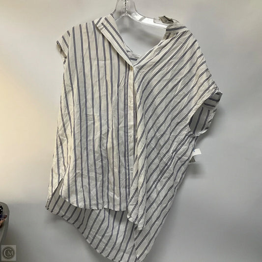 Top Sleeveless By Babaton In Striped Pattern, Size: L