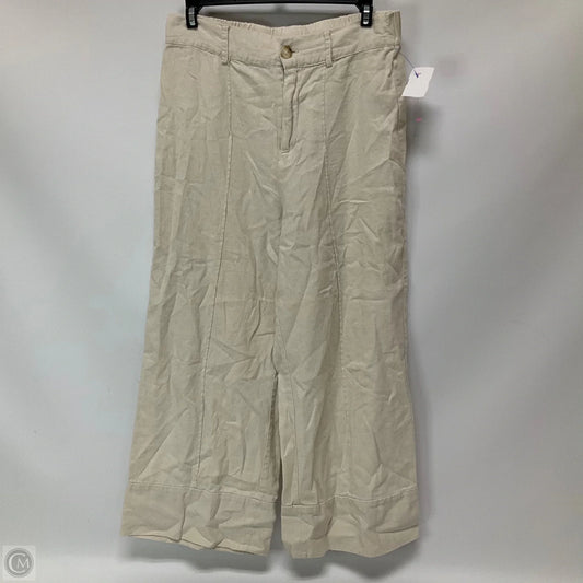 Pants Linen By Joie In Cream, Size: M