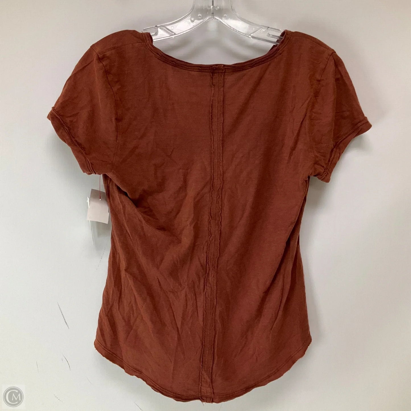 Top Short Sleeve By Pilcro In Brown, Size: Xs