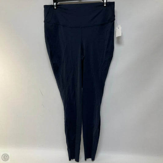 Athletic Leggings By Lululemon In Navy, Size: 12