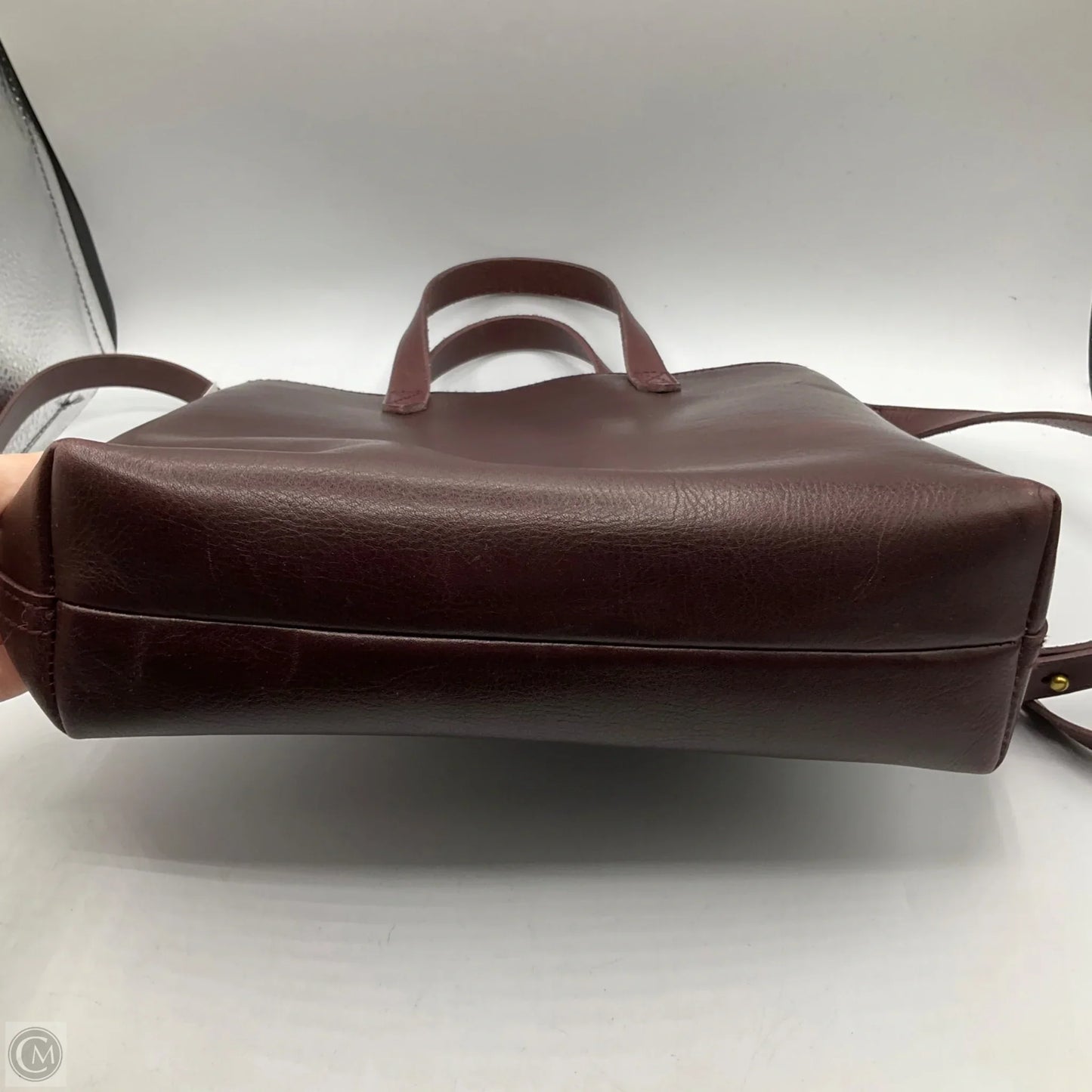 Crossbody Leather By Madewell, Size: Medium