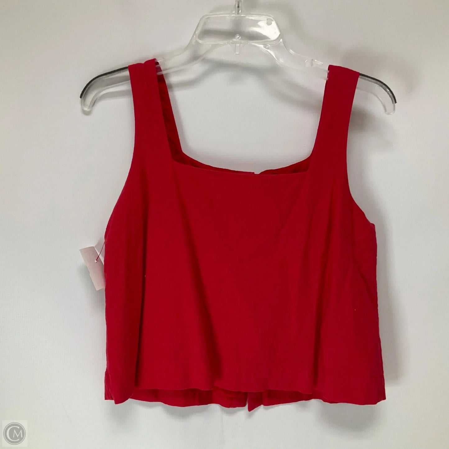Top Sleeveless By Gap In Red, Size: S
