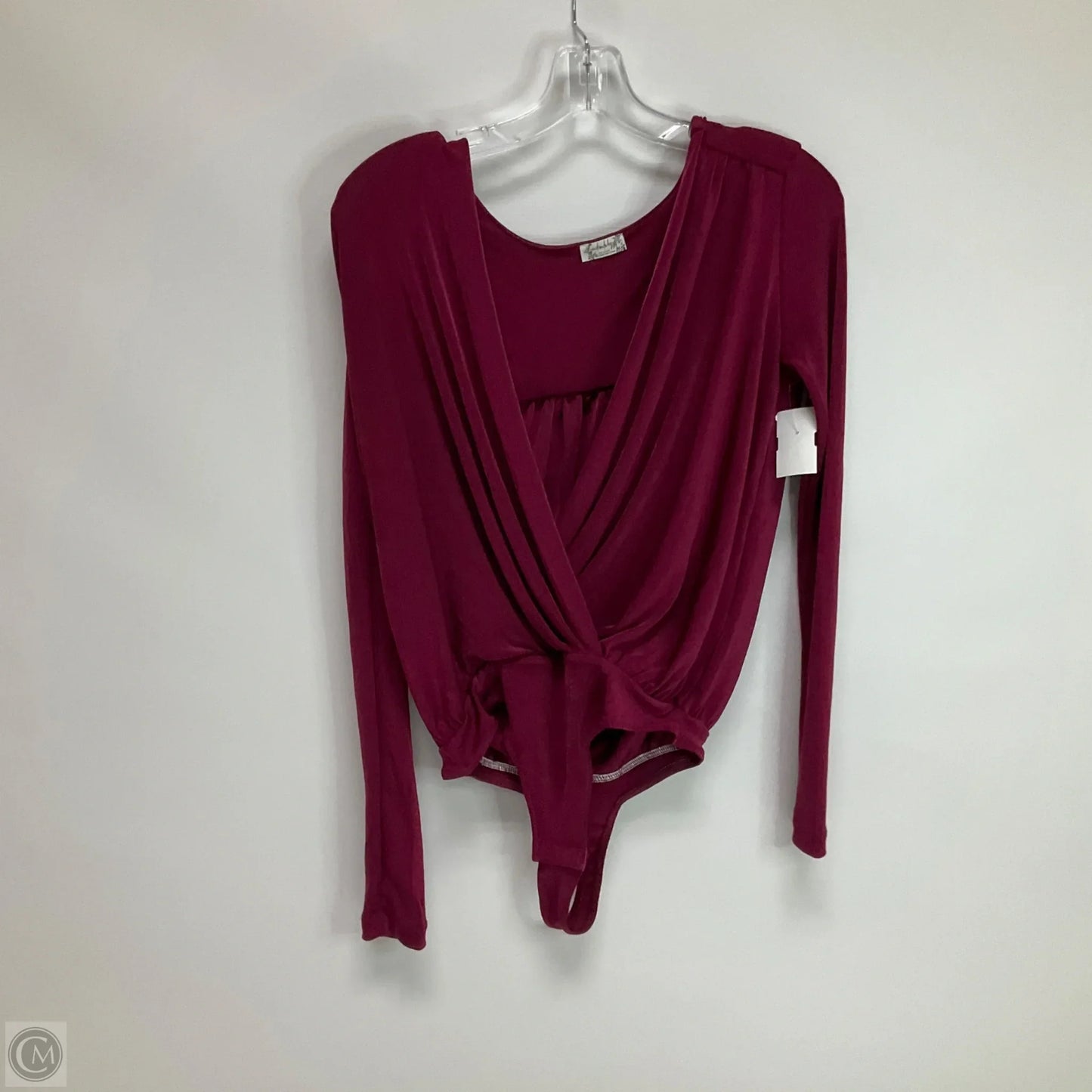 Bodysuit By Free People In Maroon, Size: Xs