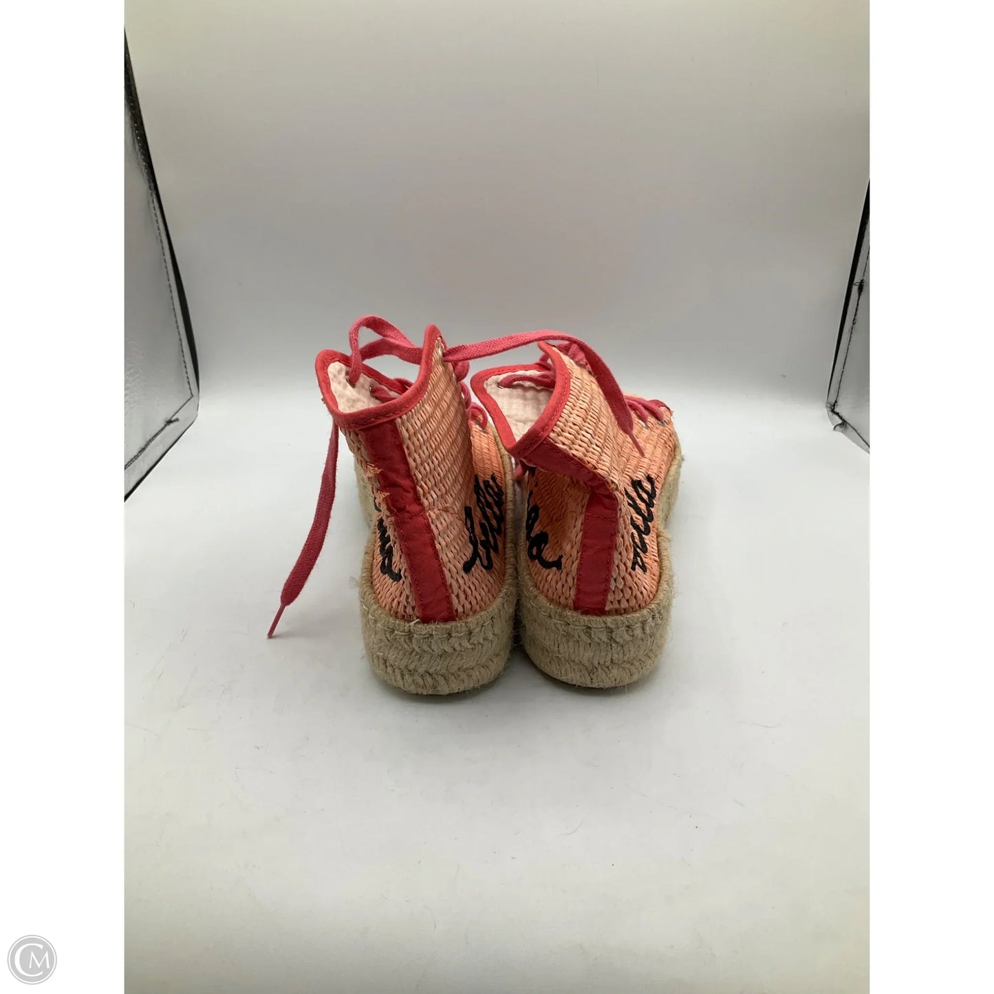 Shoes Sneakers By Anthropologie In Peach, Size: 6.5