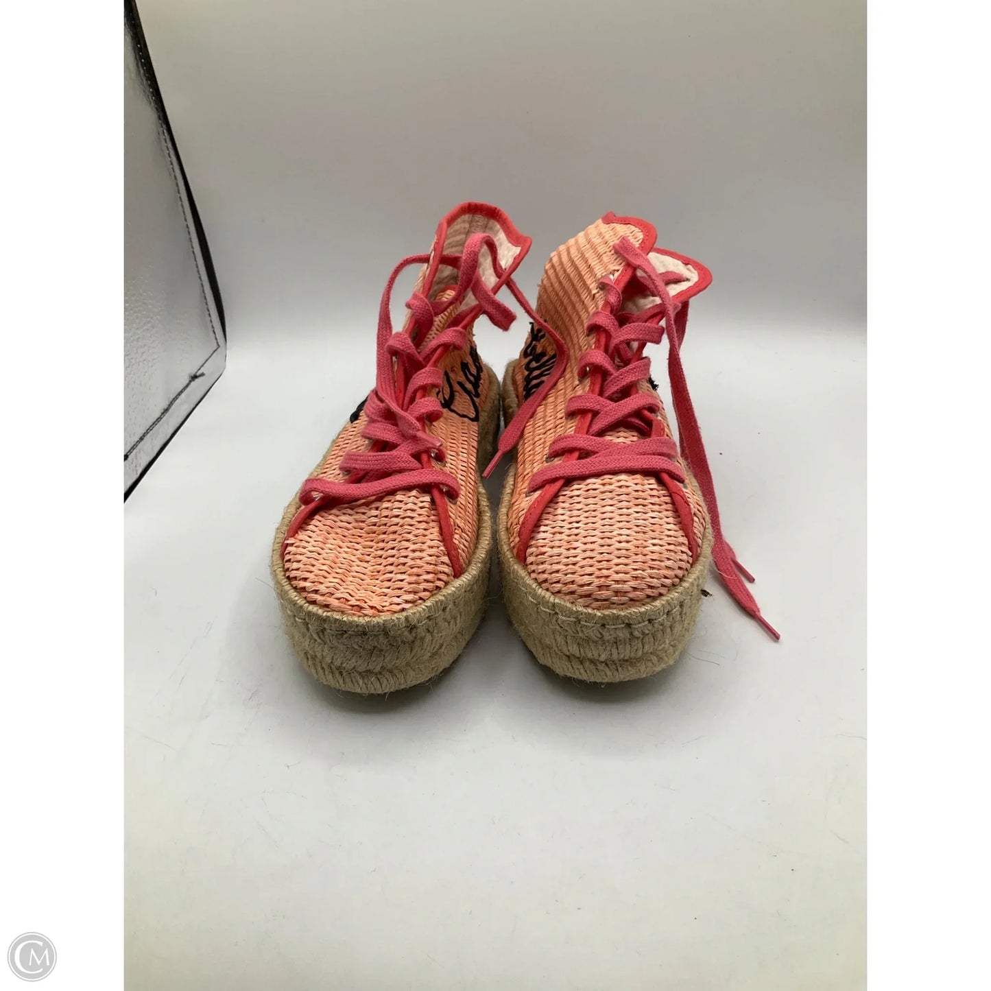 Shoes Sneakers By Anthropologie In Peach, Size: 6.5