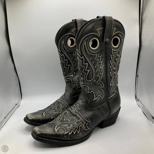 Boots Western By Durango In Black, Size: 9.5