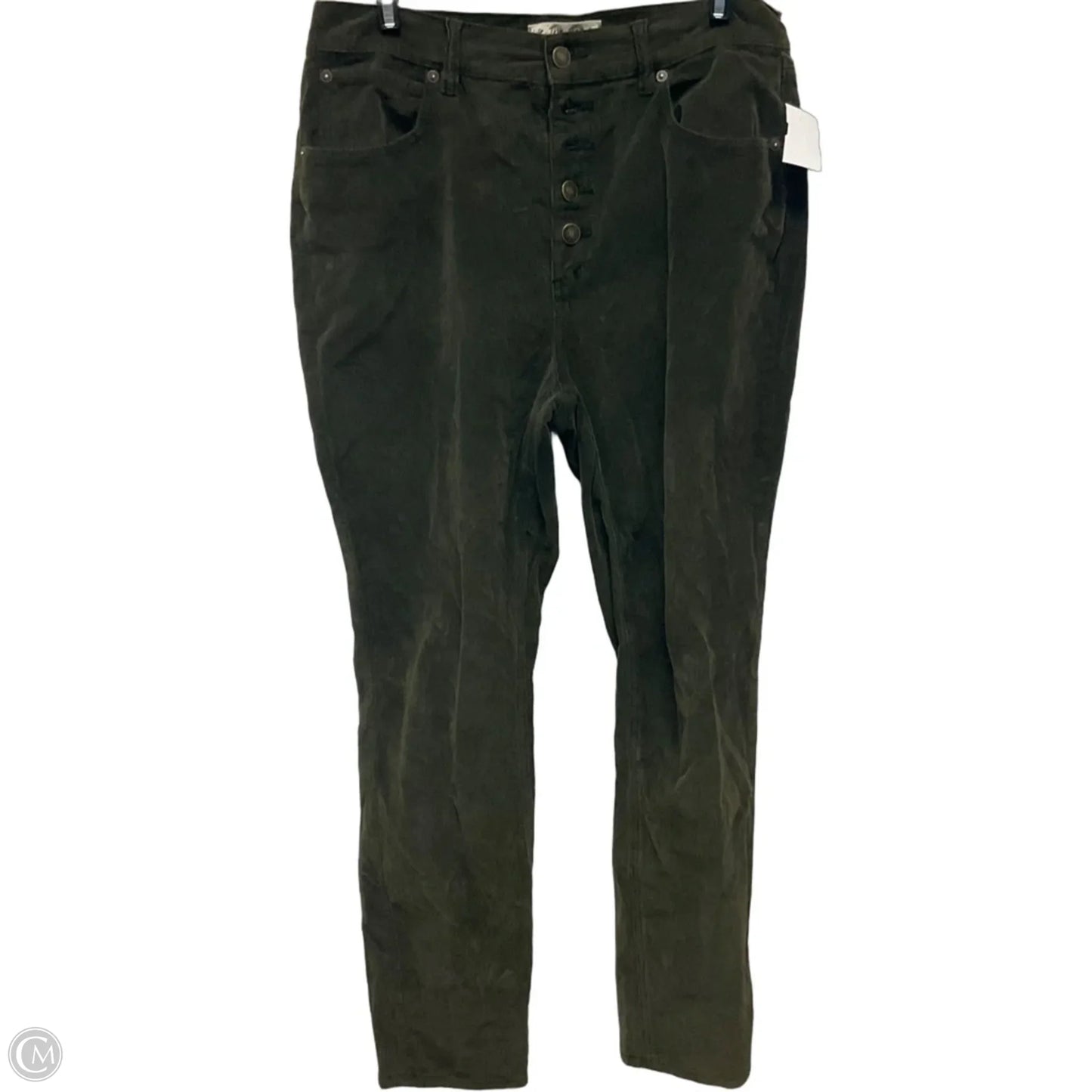 Pants Corduroy By We The Free In Green, Size: 10
