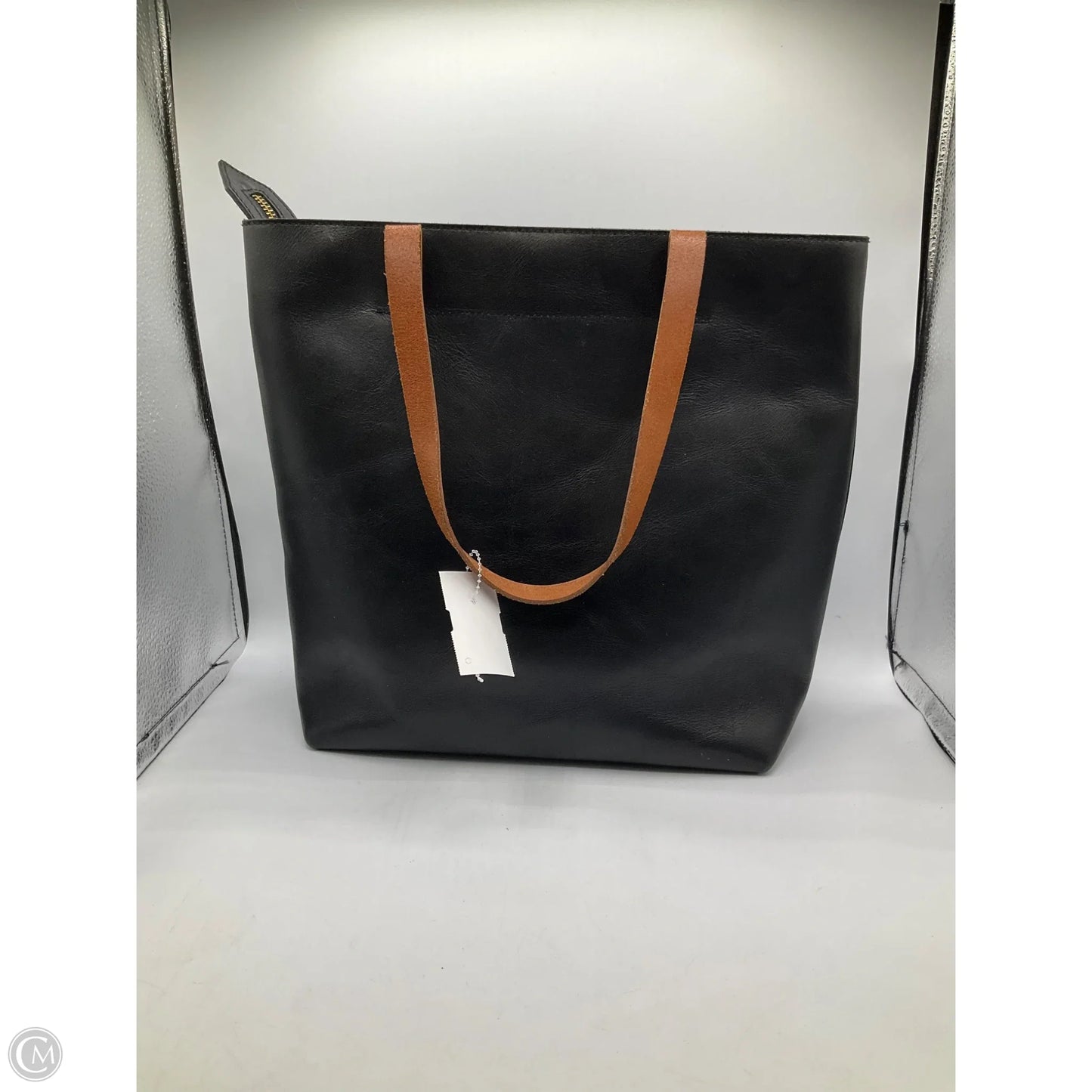 Tote Leather By Madewell, Size: Medium