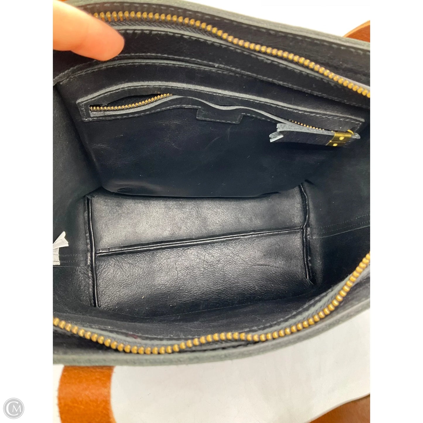 Tote Leather By Madewell, Size: Medium