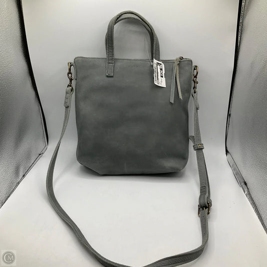 Crossbody Leather By Able, Size: Medium