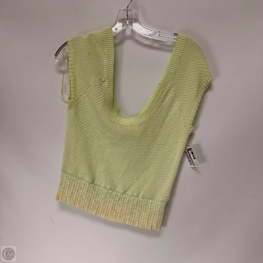 Top Sleeveless By Free People In Green, Size: M