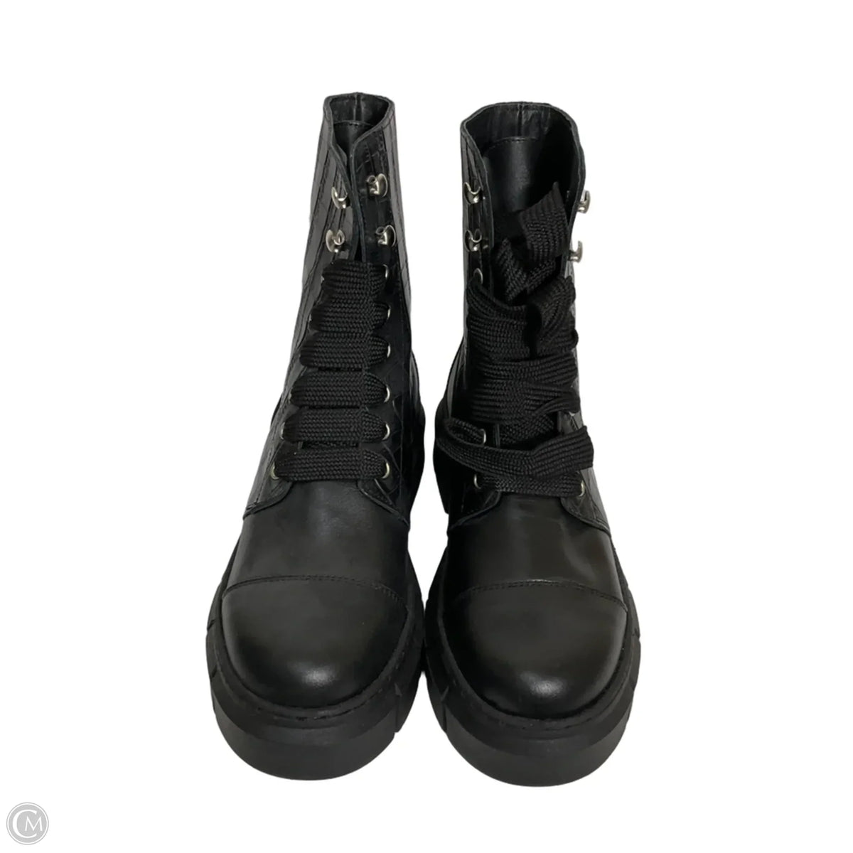 Boots Ankle Heels By Cma In Black, Size: 7.5